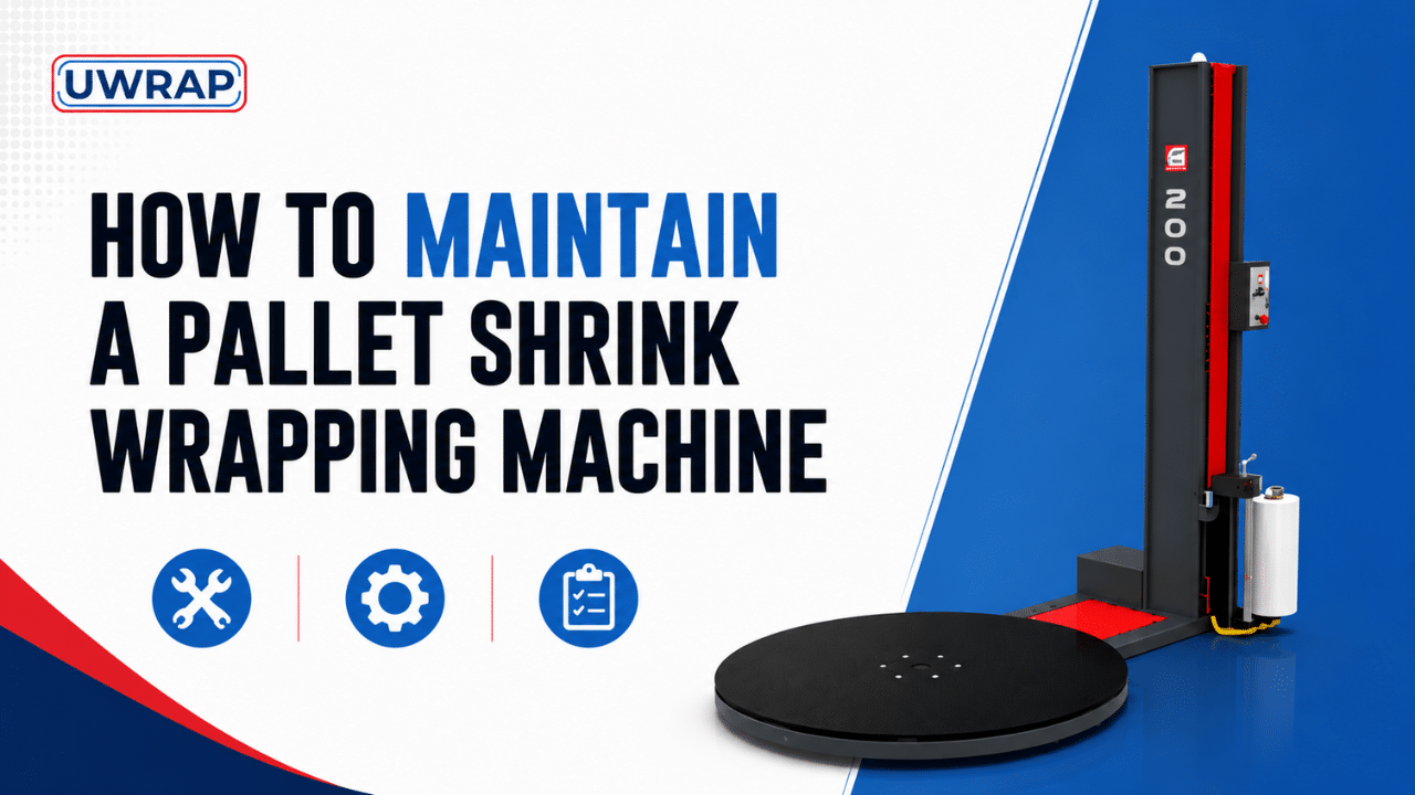 How To Maintain a Pallet Shrink Wrapping Machine - Uwrap