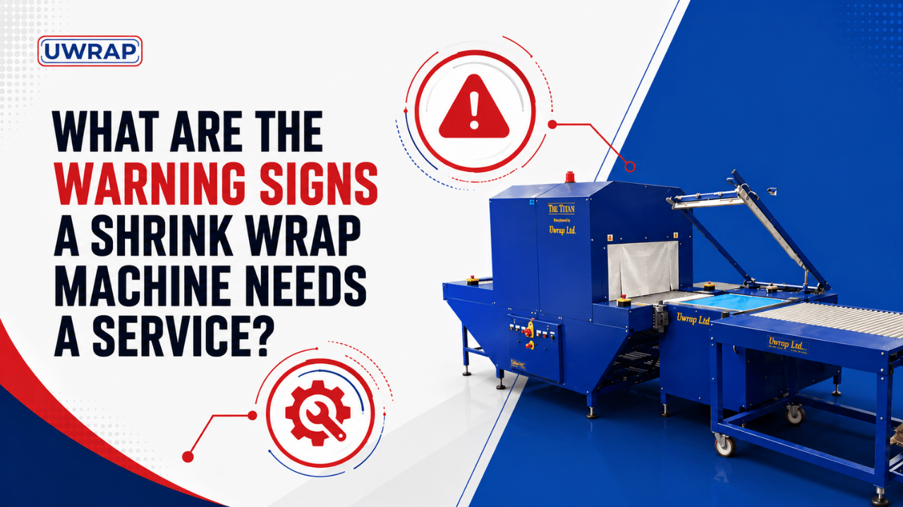 What Are The Warning Signs a Shrink Wrap Machine Needs a Service - Uwrap