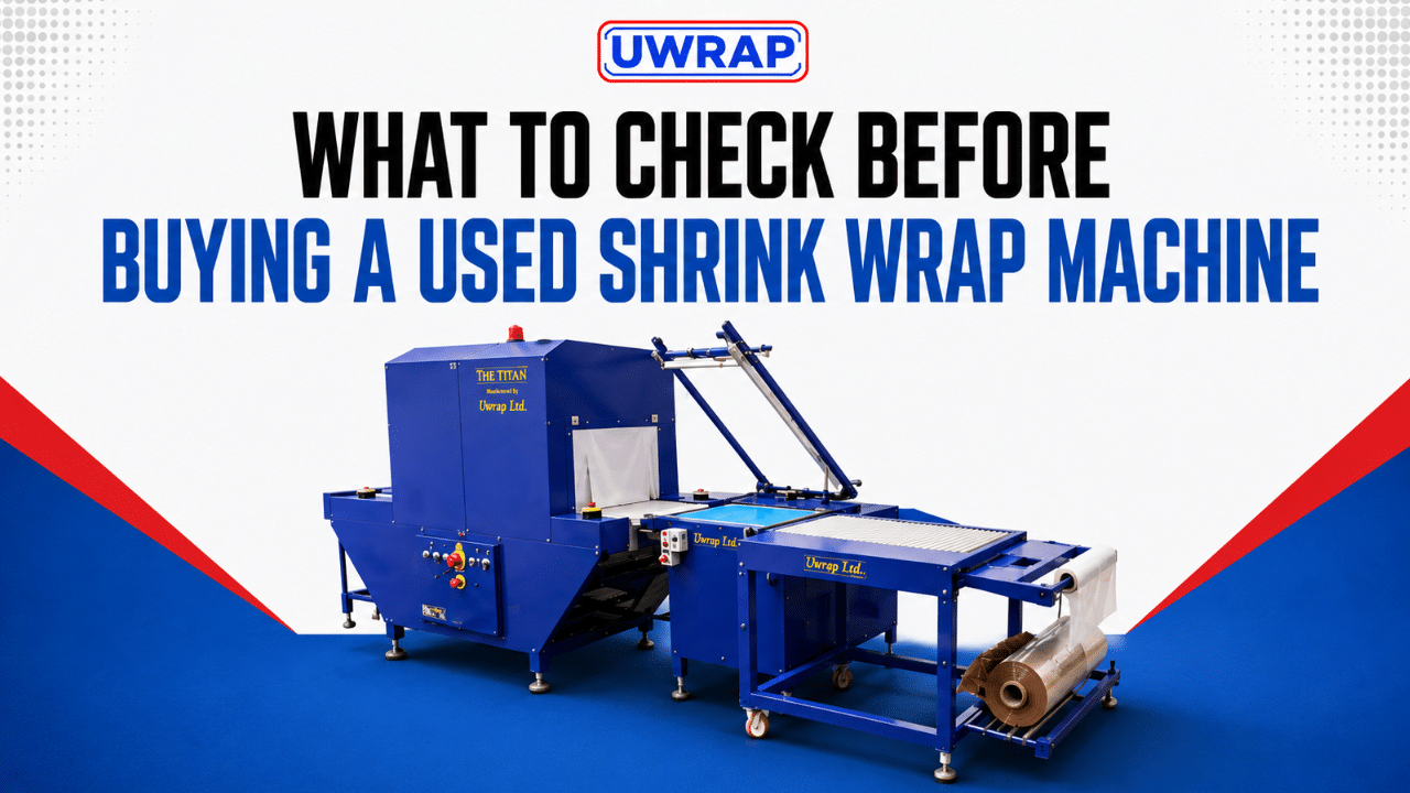 What to Check before buying a used shrink wrap machine - Uwrap